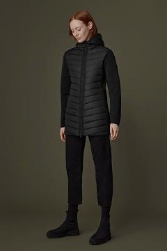 Chamarras Canada Goose Mujer México - HyBridge Prendas De Punto Negros KF0785491